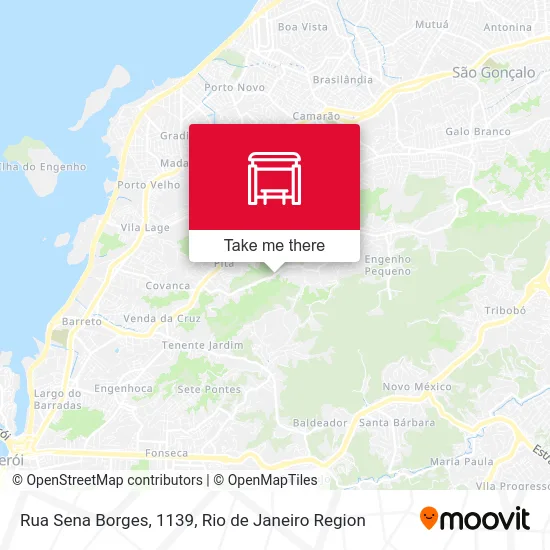 Rua Sena Borges, 1139 map