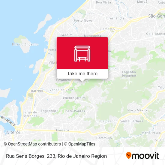 Rua Sena Borges, 233 map