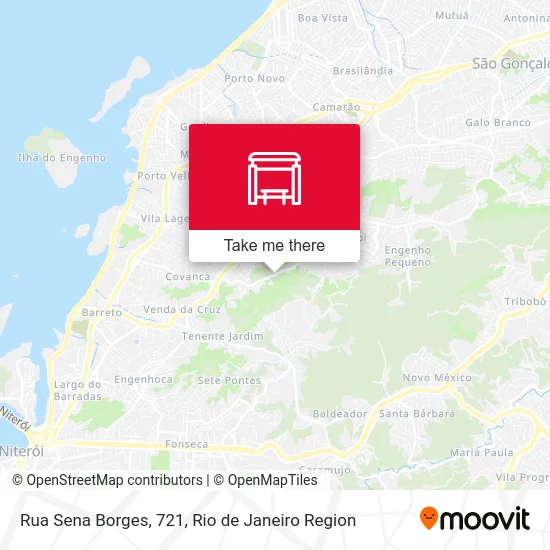 Rua Sena Borges, 721 map