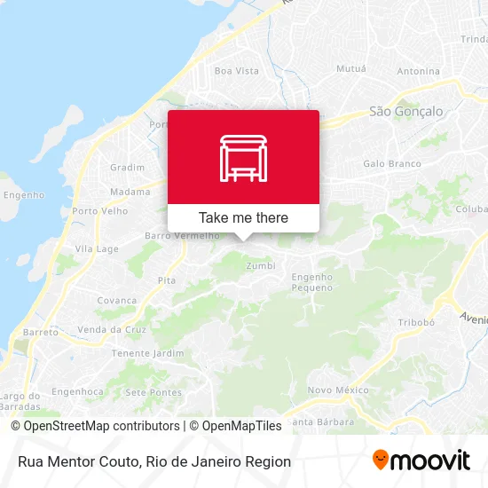 Rua Mentor Couto map