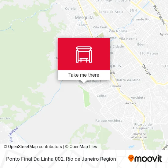 Ponto Final Da Linha 002 map