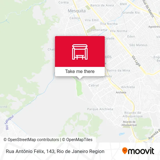 Rua Antônio Félix, 143 map