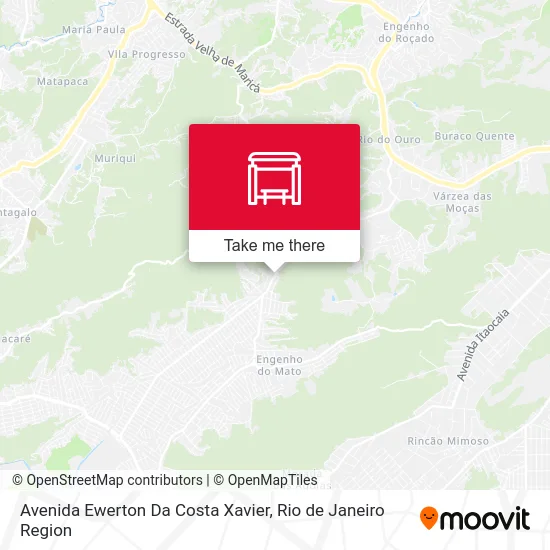 Avenida Ewerton Da Costa Xavier map