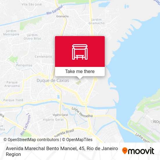 Avenida Marechal Bento Manoel, 45 map