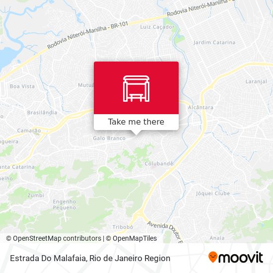 Estrada Do Malafaia map