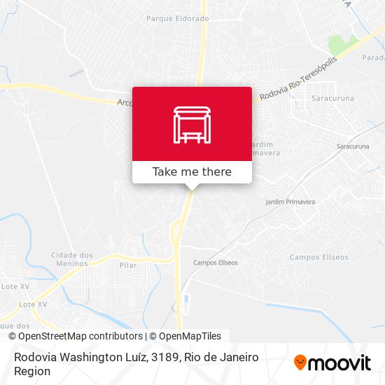 Rodovia Washington Luíz, 3189 map