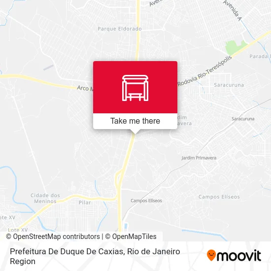 Prefeitura De Duque De Caxias map