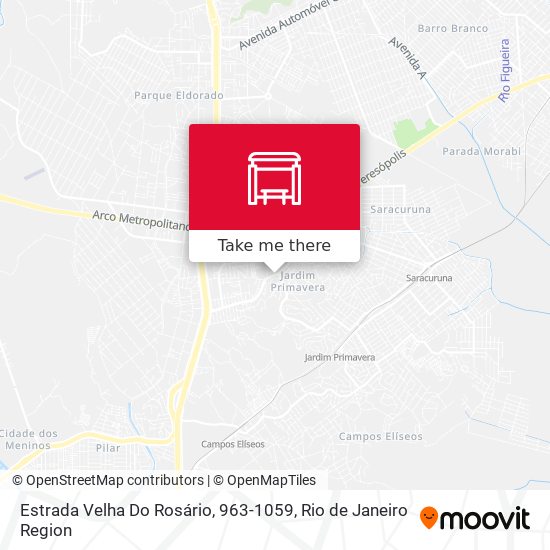 Estrada Velha Do Rosário, 963-1059 map