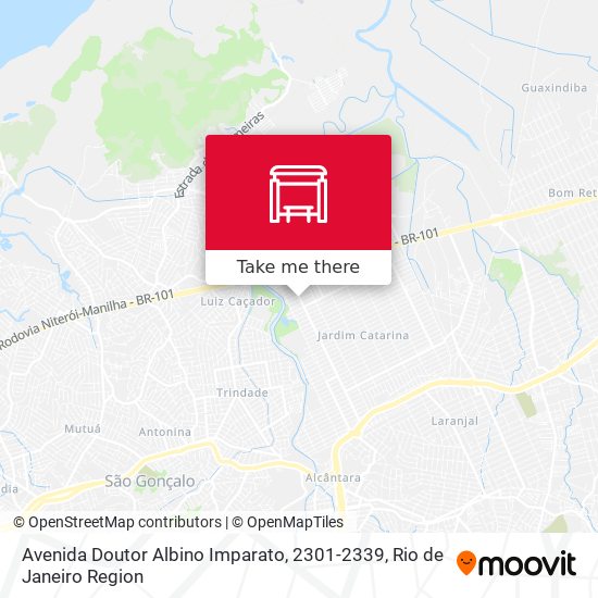 Avenida Doutor Albino Imparato, 2301-2339 map