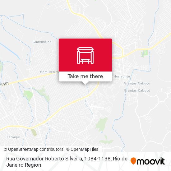 Rua Governador Roberto Silveira, 1084-1138 map