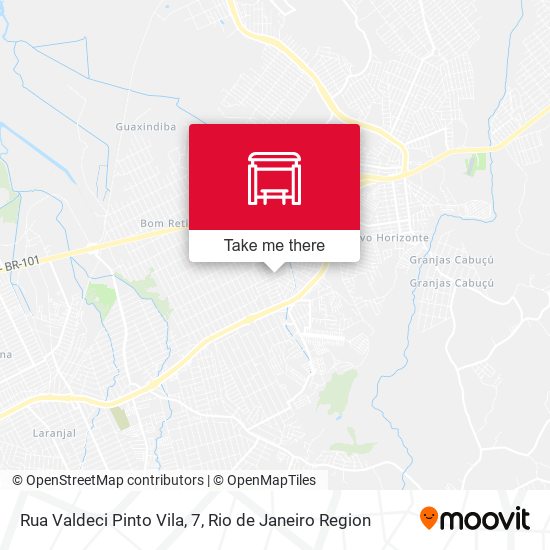 Rua Valdeci Pinto Vila, 7 map