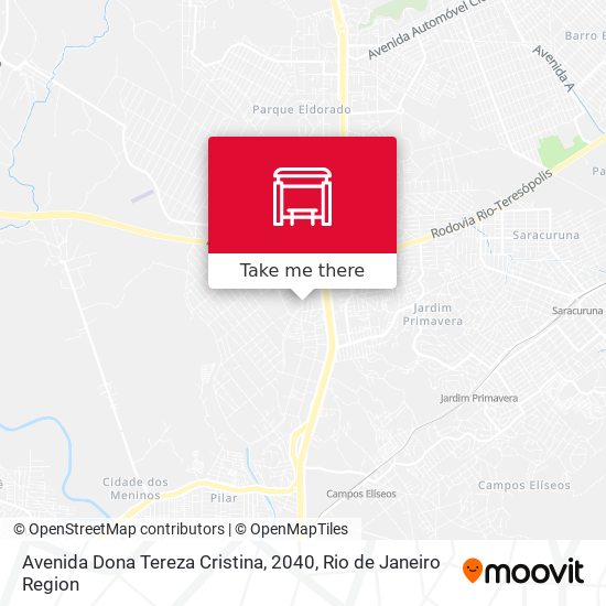 Avenida Dona Tereza Cristina, 2040 map