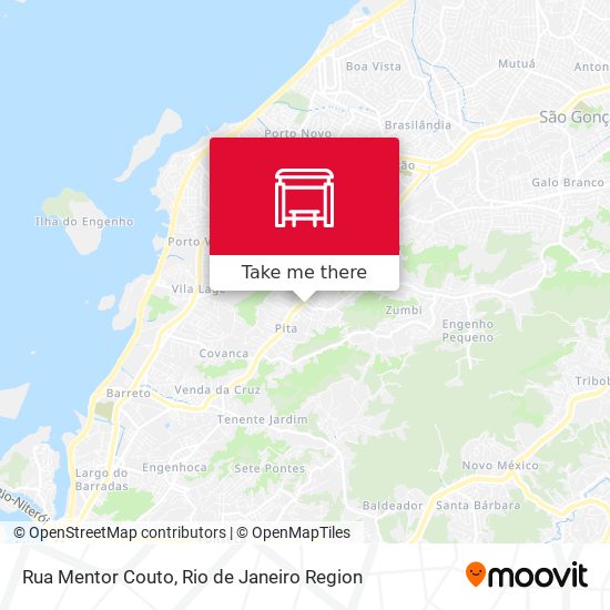 Rua Mentor Couto map
