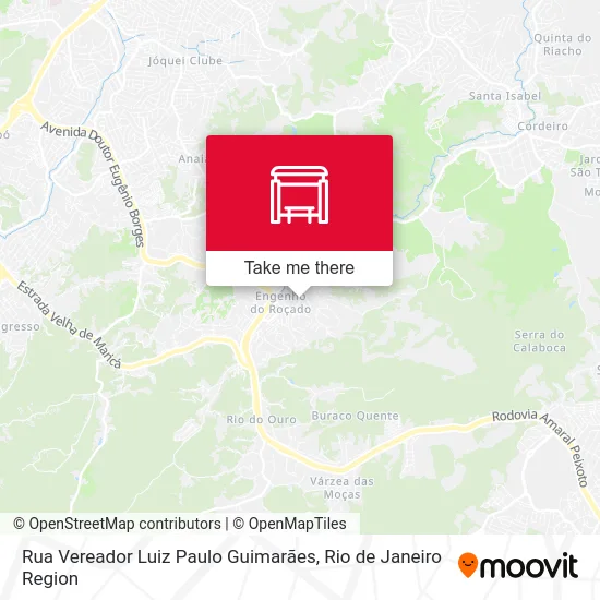 Rua Vereador Luiz Paulo Guimarães map