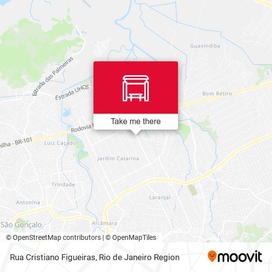 Rua Cristiano Figueiras map