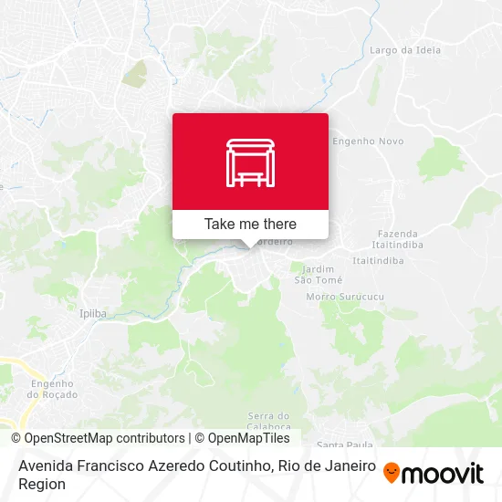 Avenida Francisco Azeredo Coutinho map