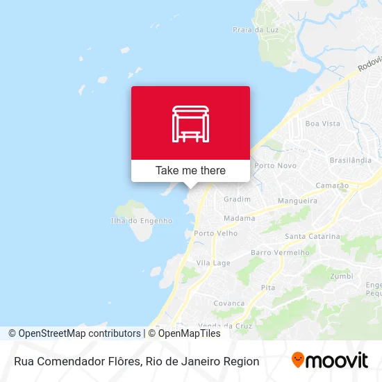 Rua Comendador Flôres map