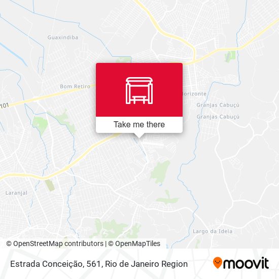 Estrada Conceição, 561 map