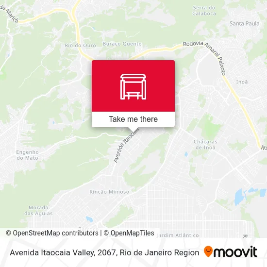 Avenida Itaocaia Valley, 2067 map