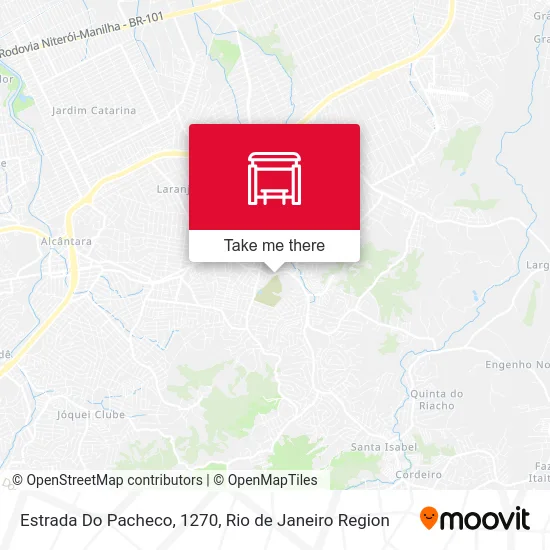Estrada Do Pacheco, 1270 map