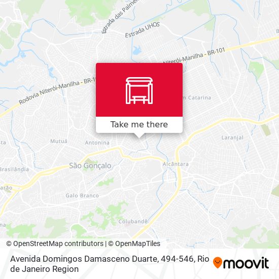 Avenida Domingos Damasceno Duarte, 494-546 map