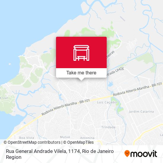 Rua General Andrade Vilela, 1174 map