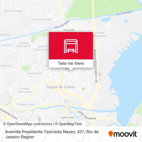 Avenida Presidente Tancredo Neves, 437 map