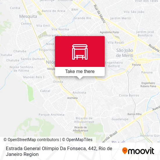 Estrada General Olímpio Da Fonseca, 442 map