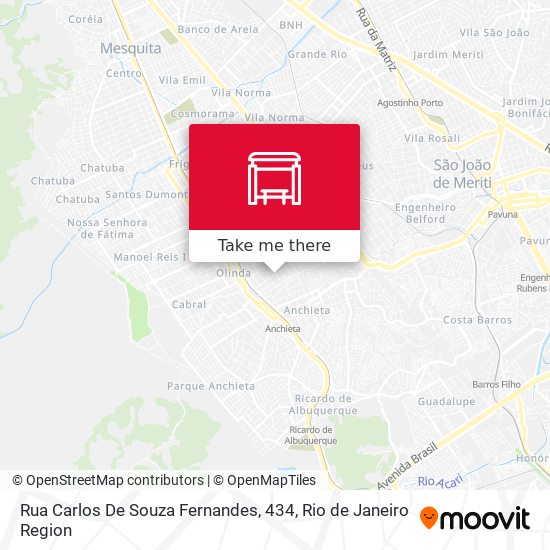 Rua Carlos De Souza Fernandes, 434 map