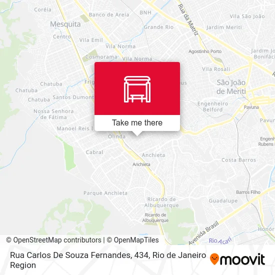 Rua Carlos De Souza Fernandes, 434 map