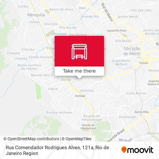 Rua Comendador Rodrigues Alves, 121a map