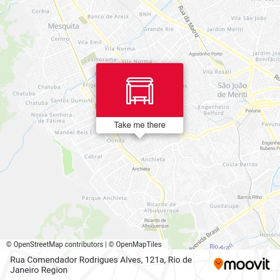 Rua Comendador Rodrigues Alves, 121a map