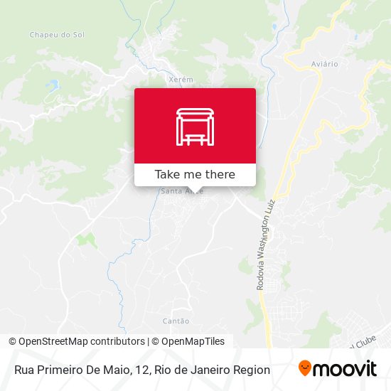 Rua Primeiro De Maio, 12 map