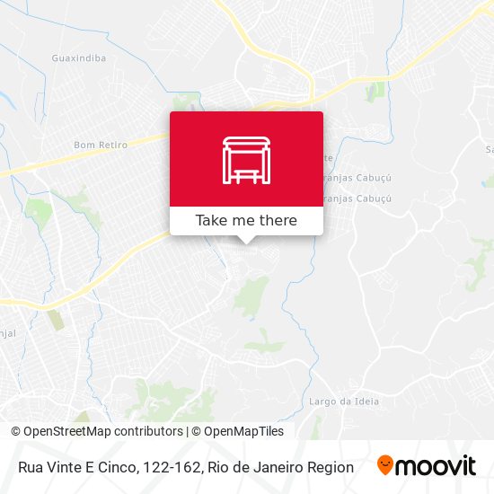 Rua Vinte E Cinco, 122-162 map