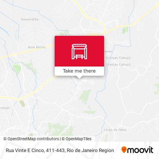 Rua Vinte E Cinco, 411-443 map