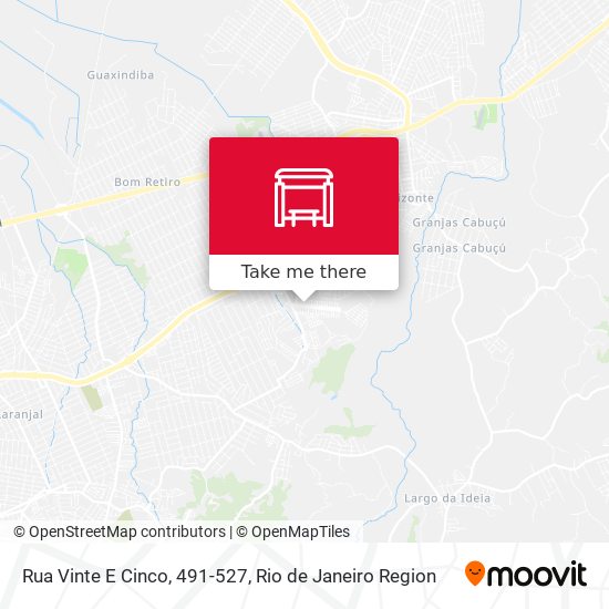 Rua Vinte E Cinco, 491-527 map