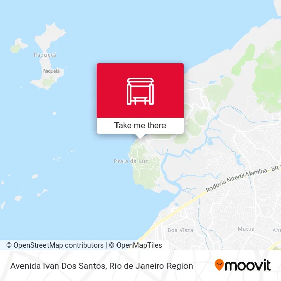 Avenida Ivan Dos Santos map