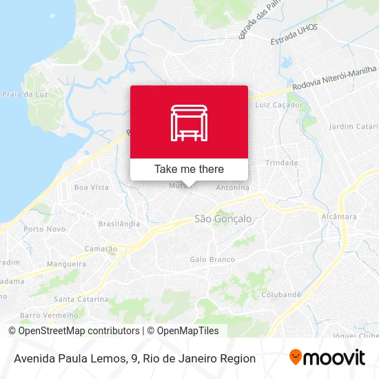 Avenida Paula Lemos, 9 map