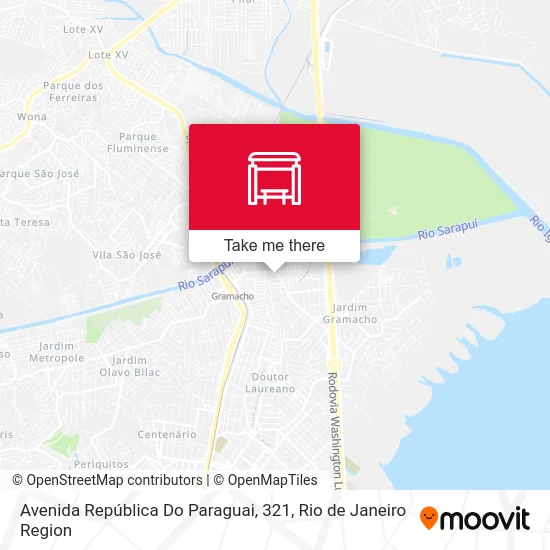 Avenida República Do Paraguai, 321 map