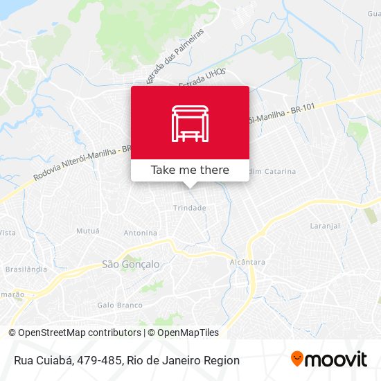 Rua Cuiabá, 479-485 map
