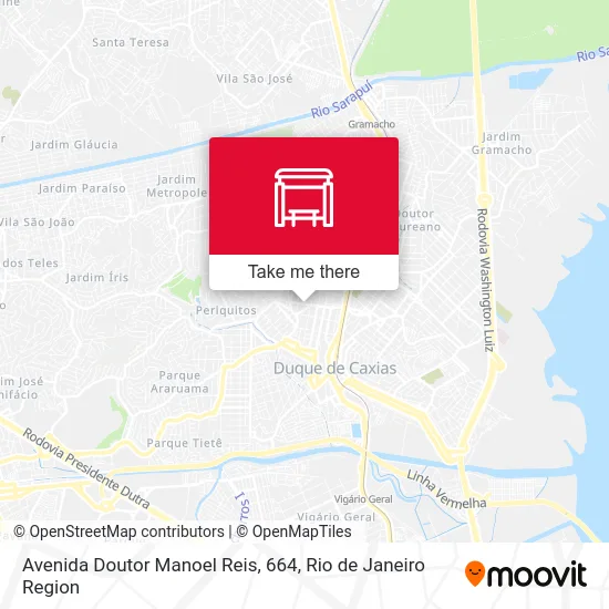 Avenida Doutor Manoel Reis, 664 map
