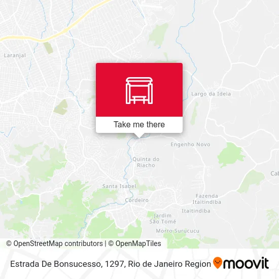 Estrada De Bonsucesso, 1297 map