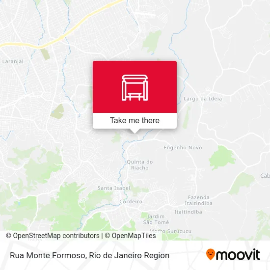 Rua Monte Formoso map