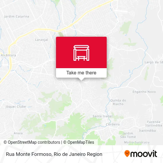 Rua Monte Formoso map