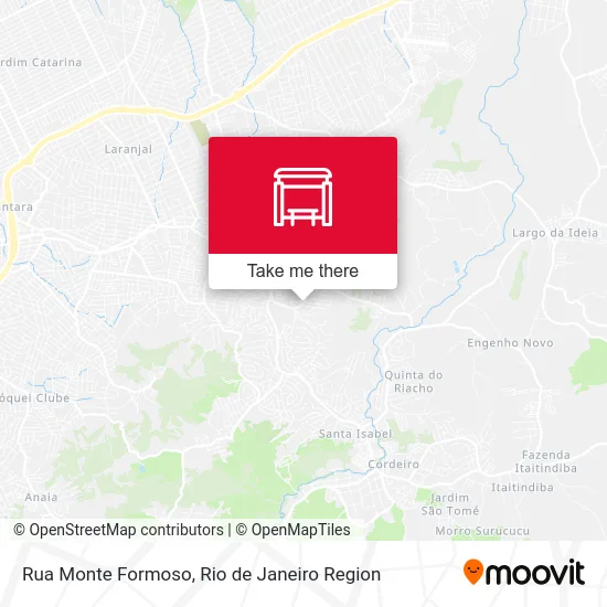 Rua Monte Formoso map