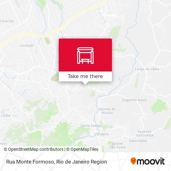 Rua Monte Formoso map