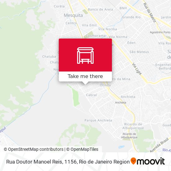 Rua Doutor Manoel Reis, 1156 map
