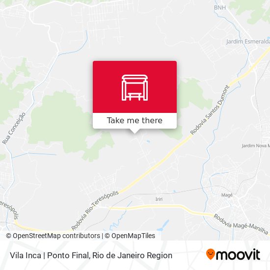 Vila Inca | Ponto Final map