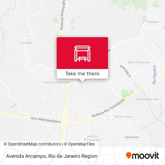 Avenida Arcampo map