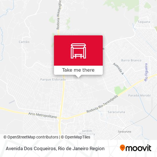 Avenida Dos Coqueiros map